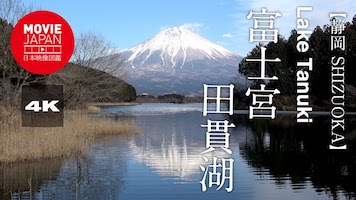 静岡　富士宮　田貫湖と富士山